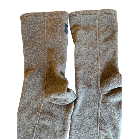Acorn Fleece Socks Boot Liners Warm‎ Hunting Fishing Slippers Green Gray Size XL - Picture 3 of 8